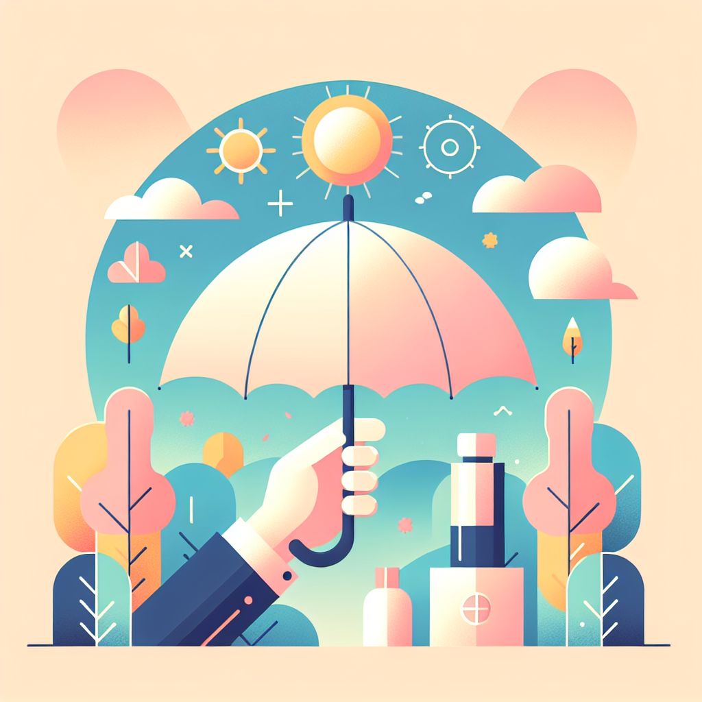 웨더웍스 양산으로 가을 자외선 완벽 차단