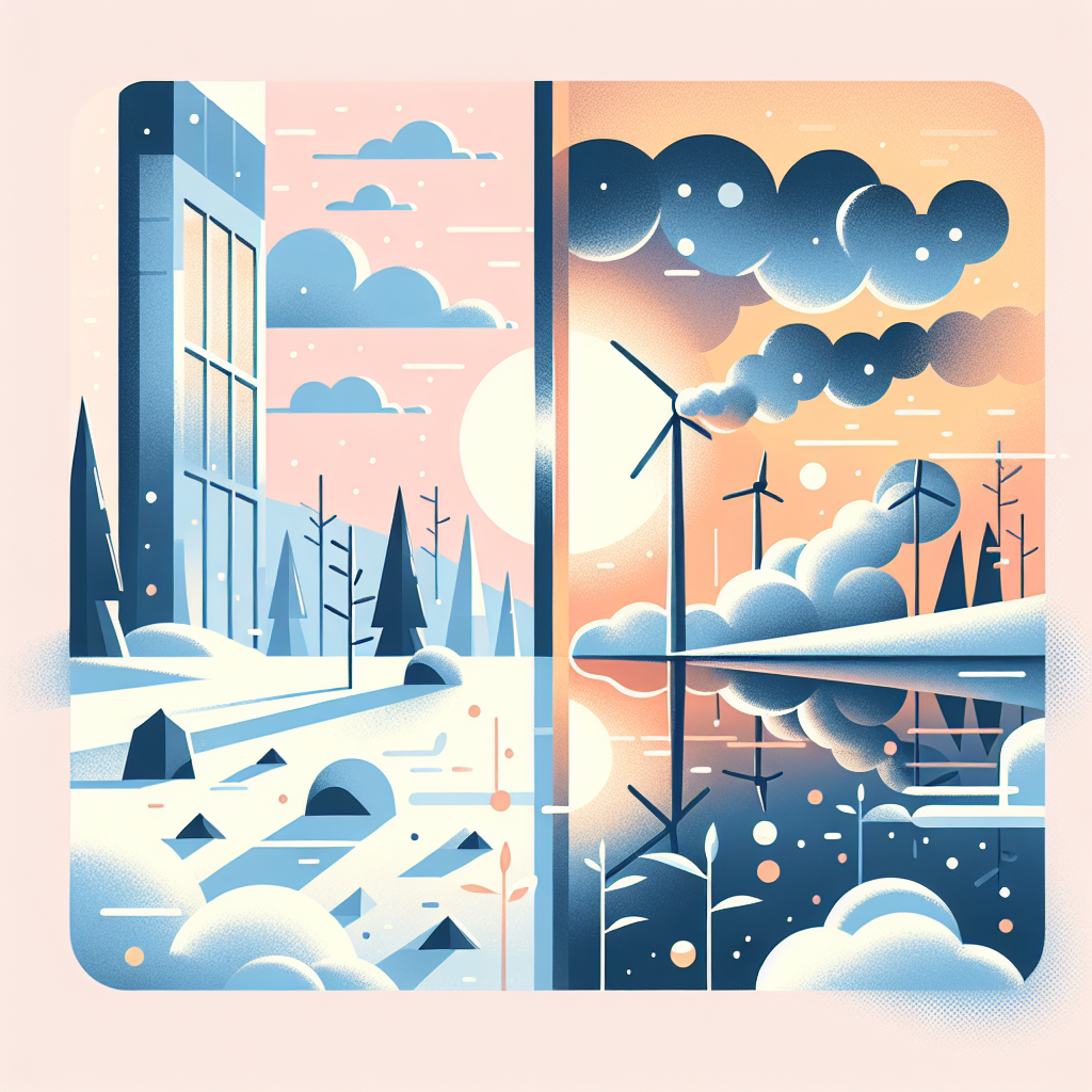 겨울철 눈 반사로 인한 자외선 노출 모습