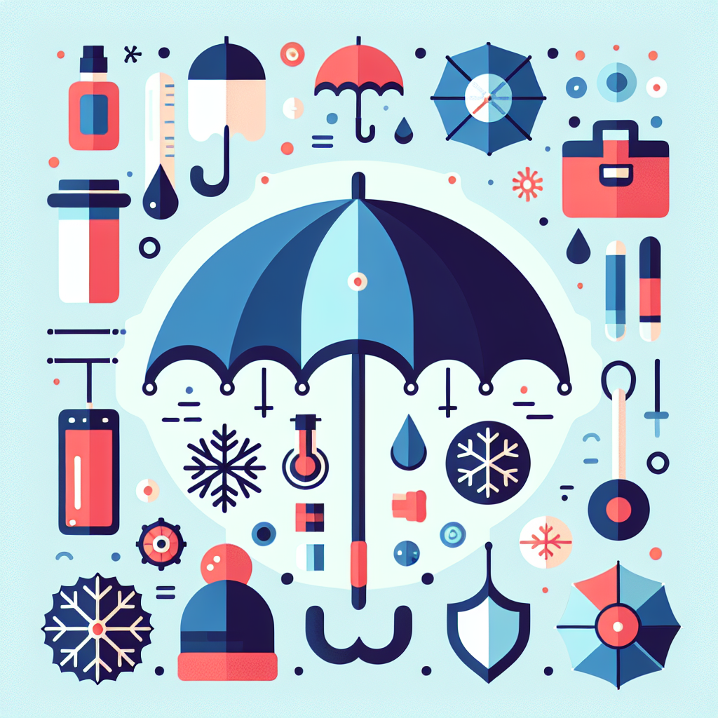 겨울용 양산의 필수 기능들