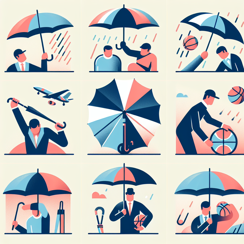 다양한 운동 상황에서의 양산 활용법