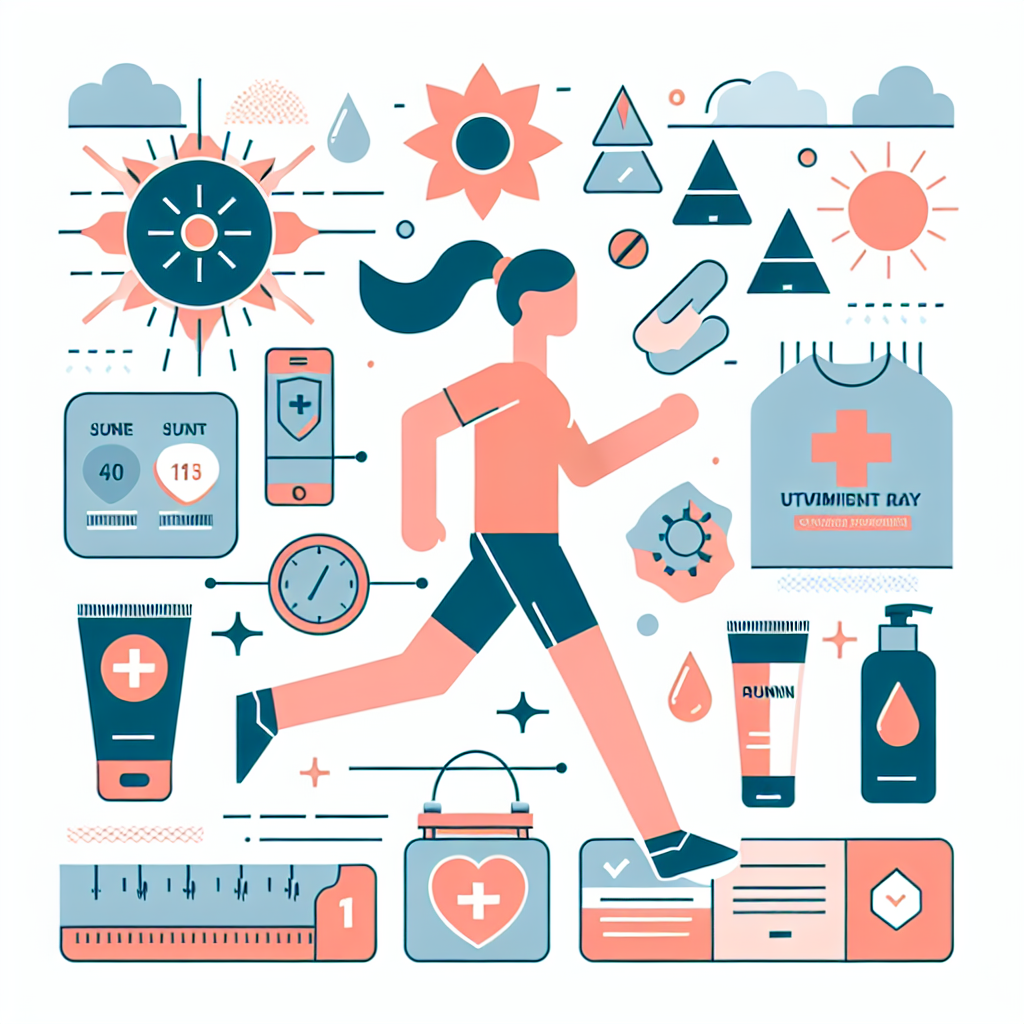 러닝할 때 자외선 차단하는 방법