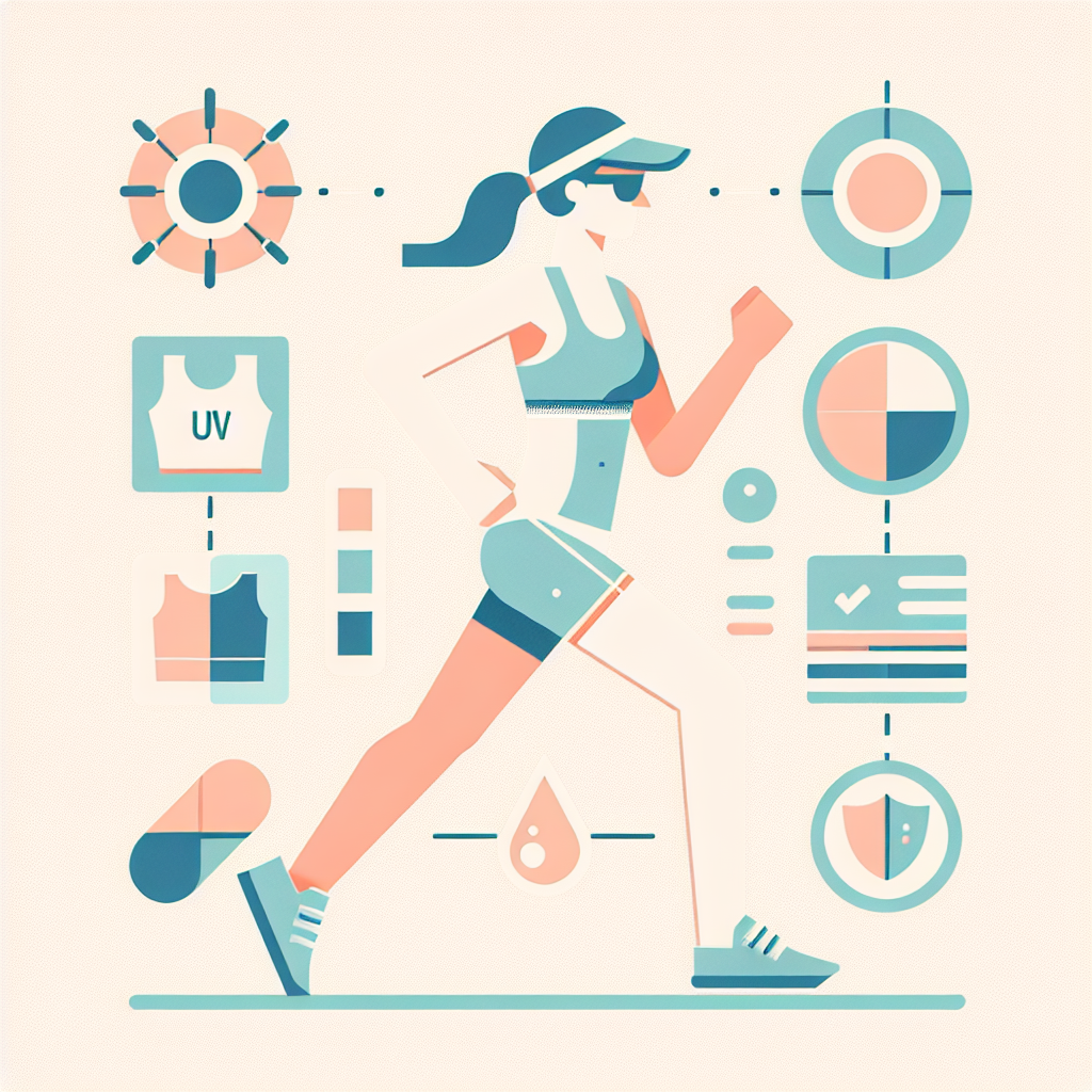 러닝할 때 자외선 차단 의류