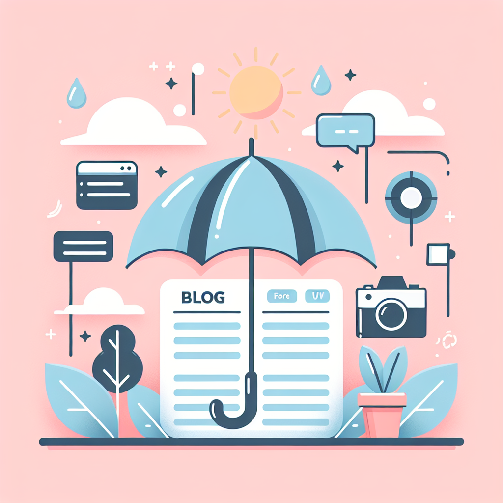 웨더웍스 양산으로 완벽한 자외선 차단