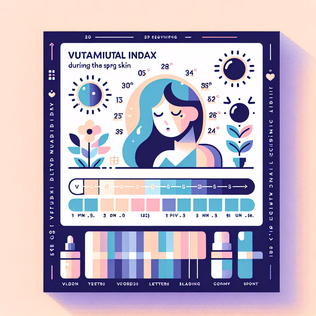 봄철 자외선 지수 변화와 피부 영향