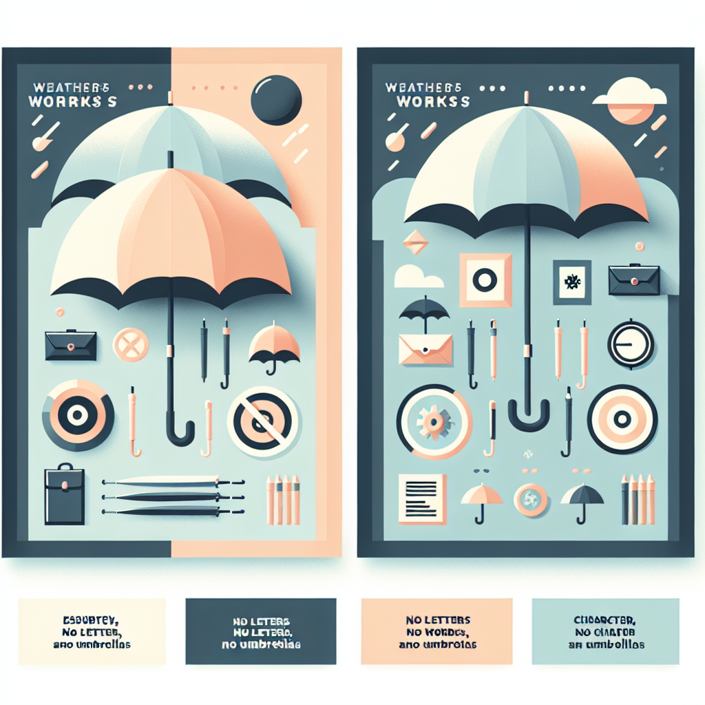 웨더웍스 양산 제품 비교