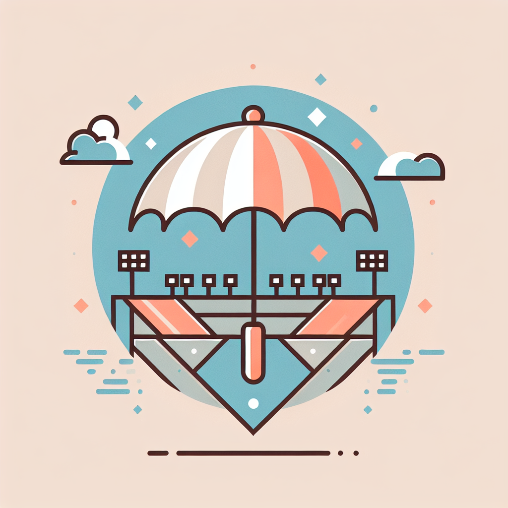 웨더웍스 야구장용 양산