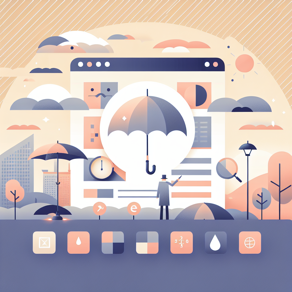 웨더웍스 양산을 활용한 실제 코디 예시