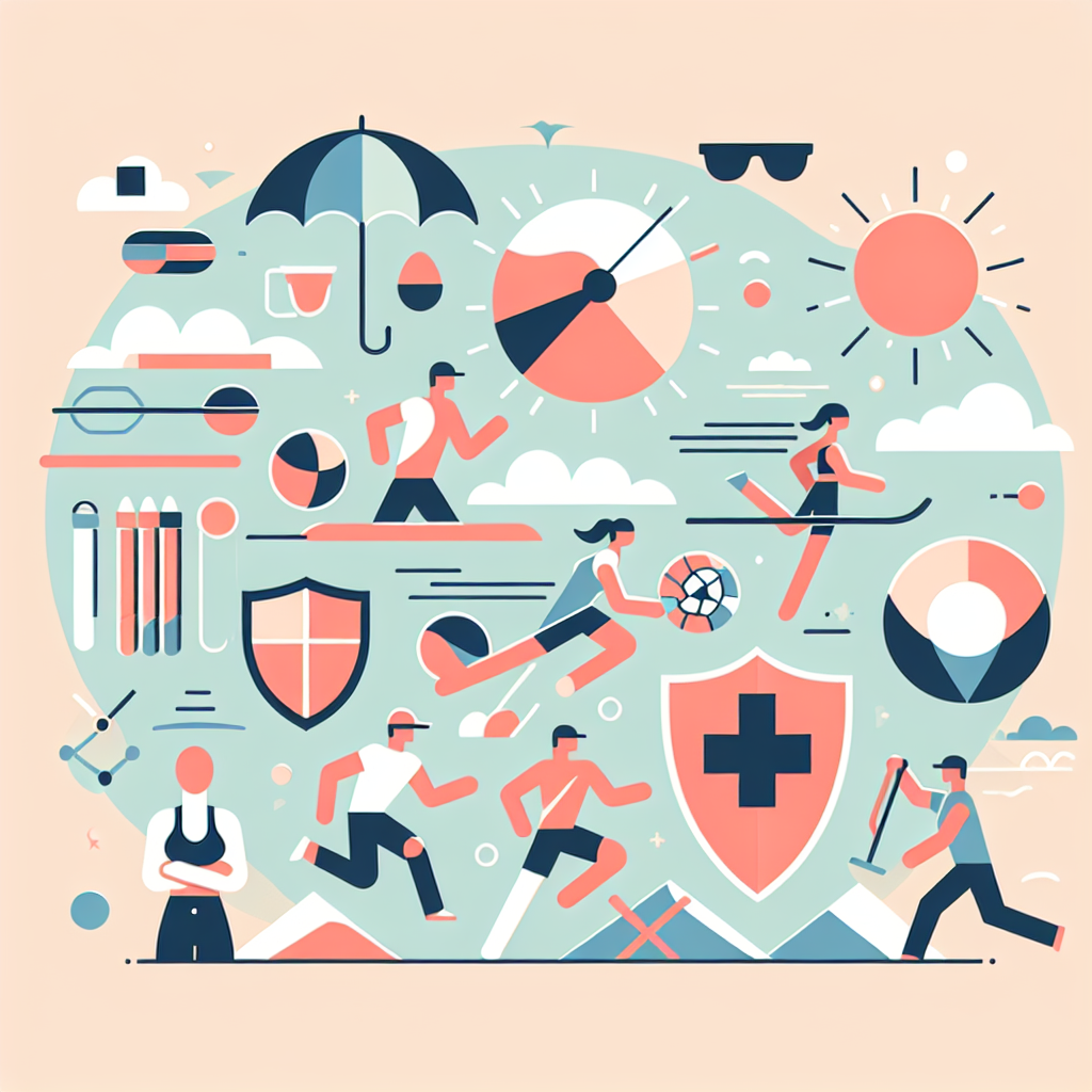 다양한 운동 종목에 따른 자외선 차단 방법