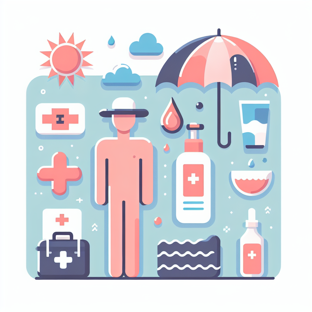 일광화상 냉각 처치 방법