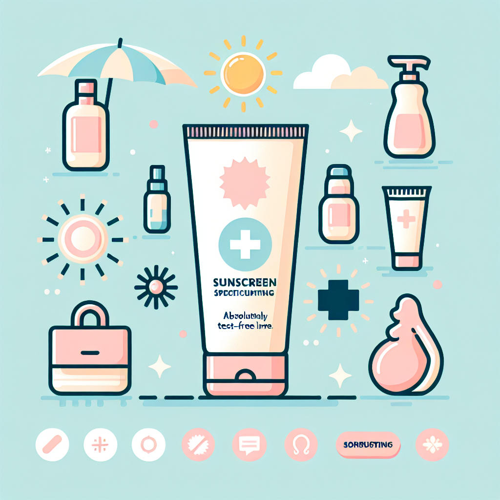 임산부용 자외선 차단제 제품들