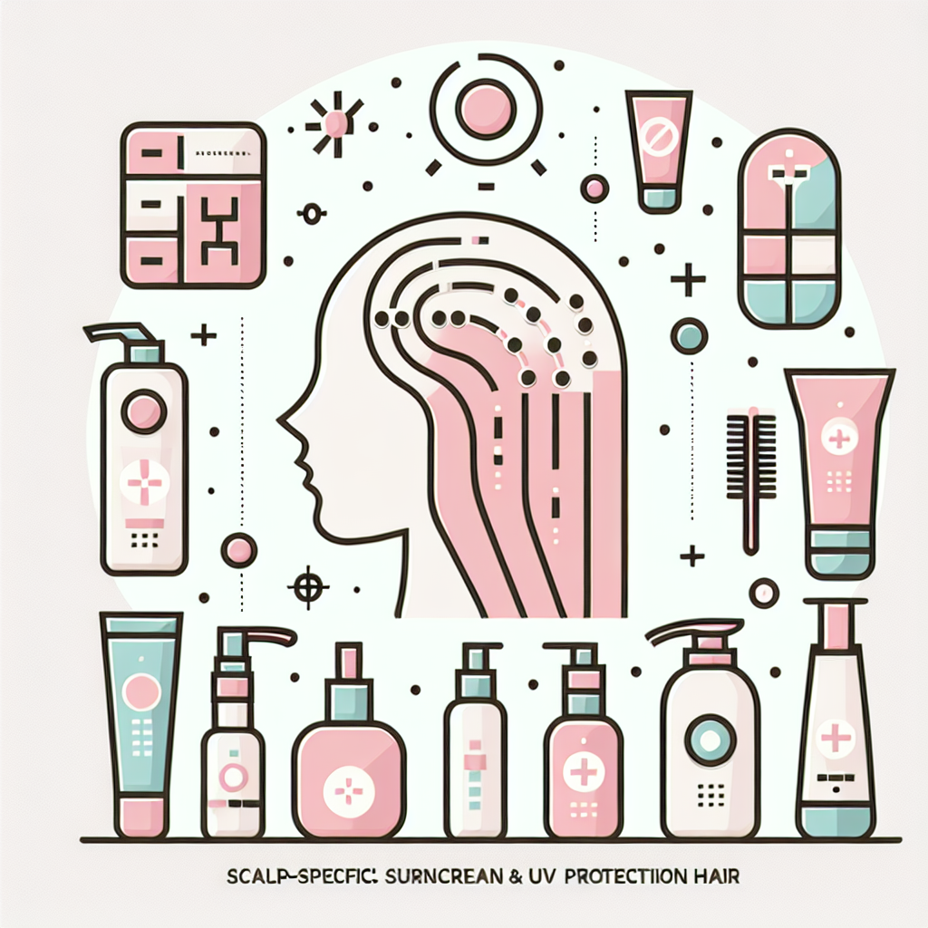 두피 전용 선크림과 UV 차단 헤어 제품
