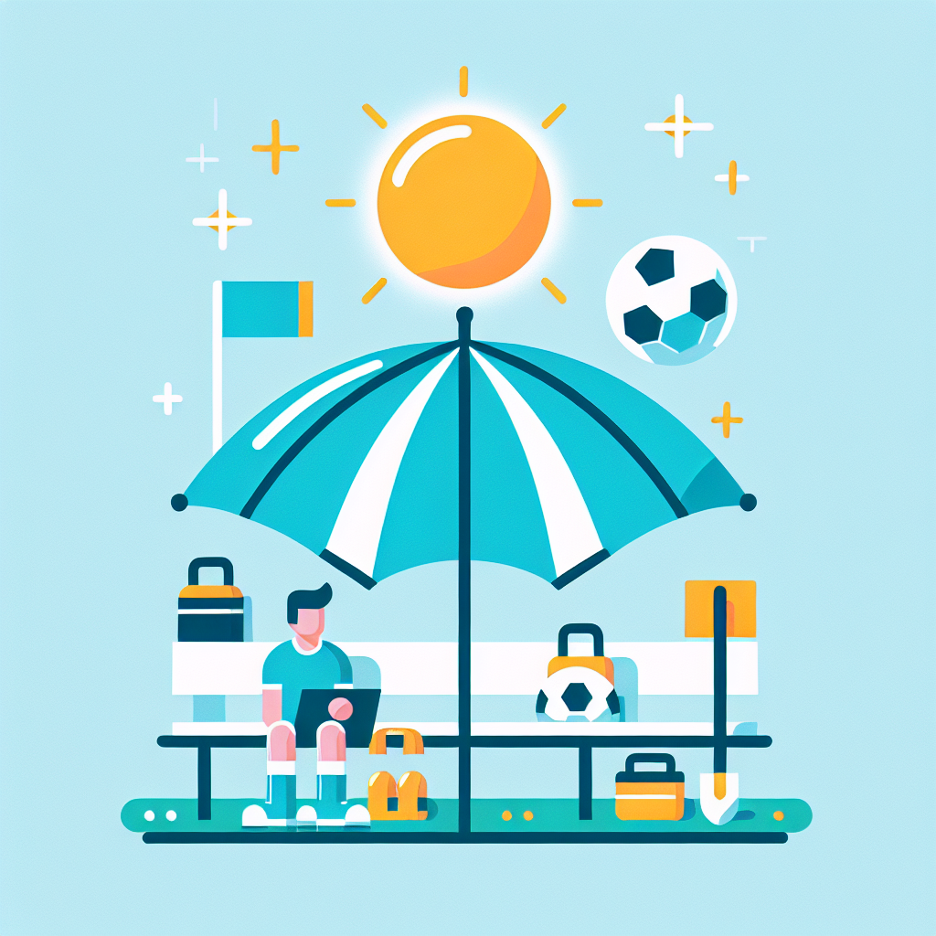 축구 관람 시 자외선 차단의 중요성