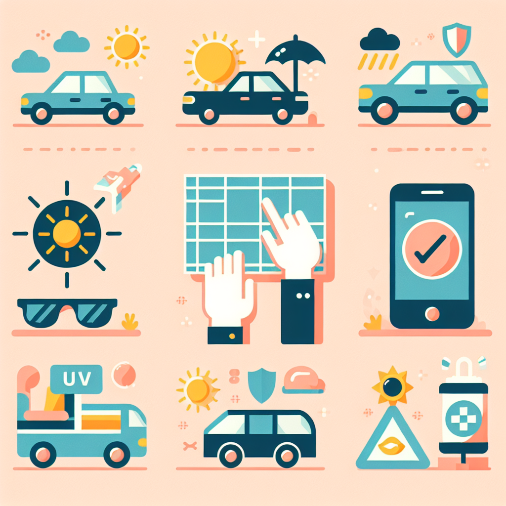교통수단별 자외선 노출 패턴과 대응 방법