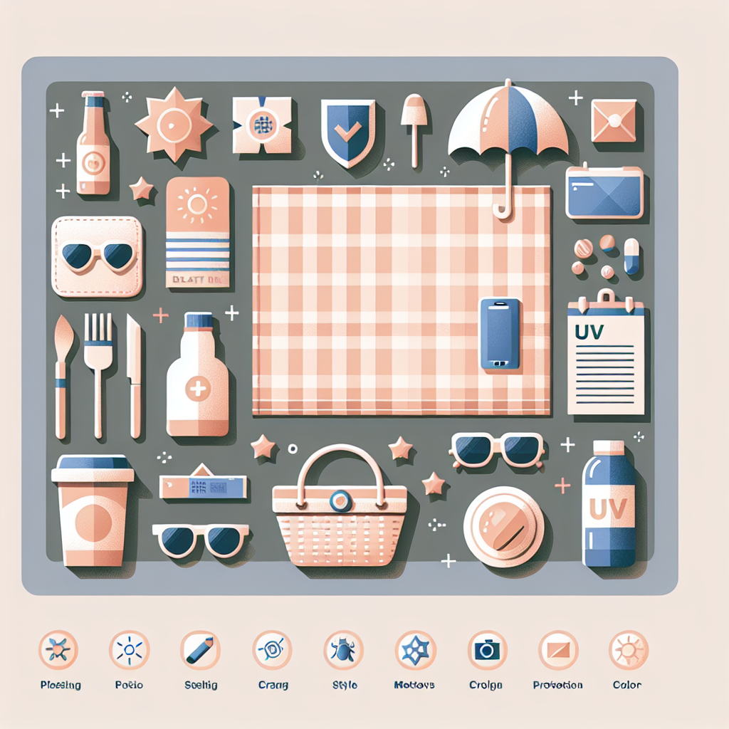 피크닉 자외선 차단 준비물과 방법