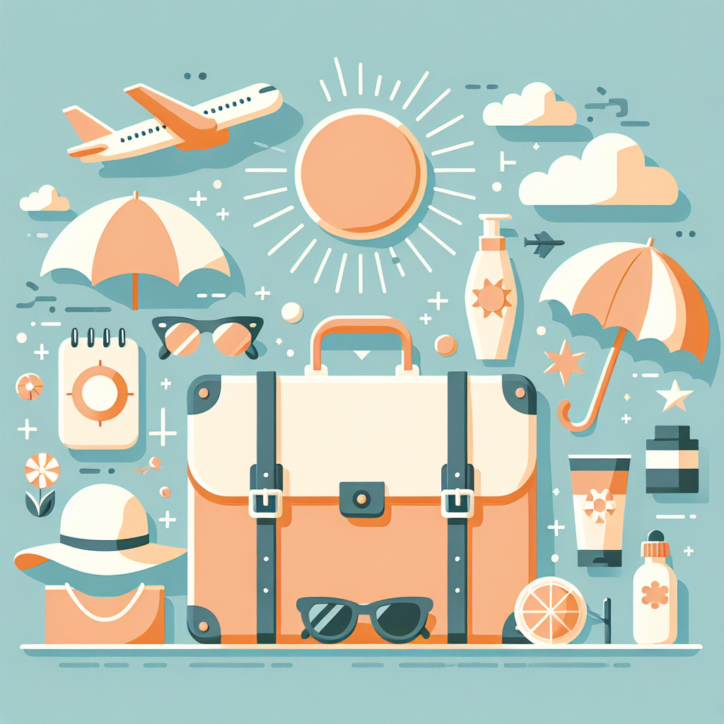 해외여행 자외선 차단 체크리스트